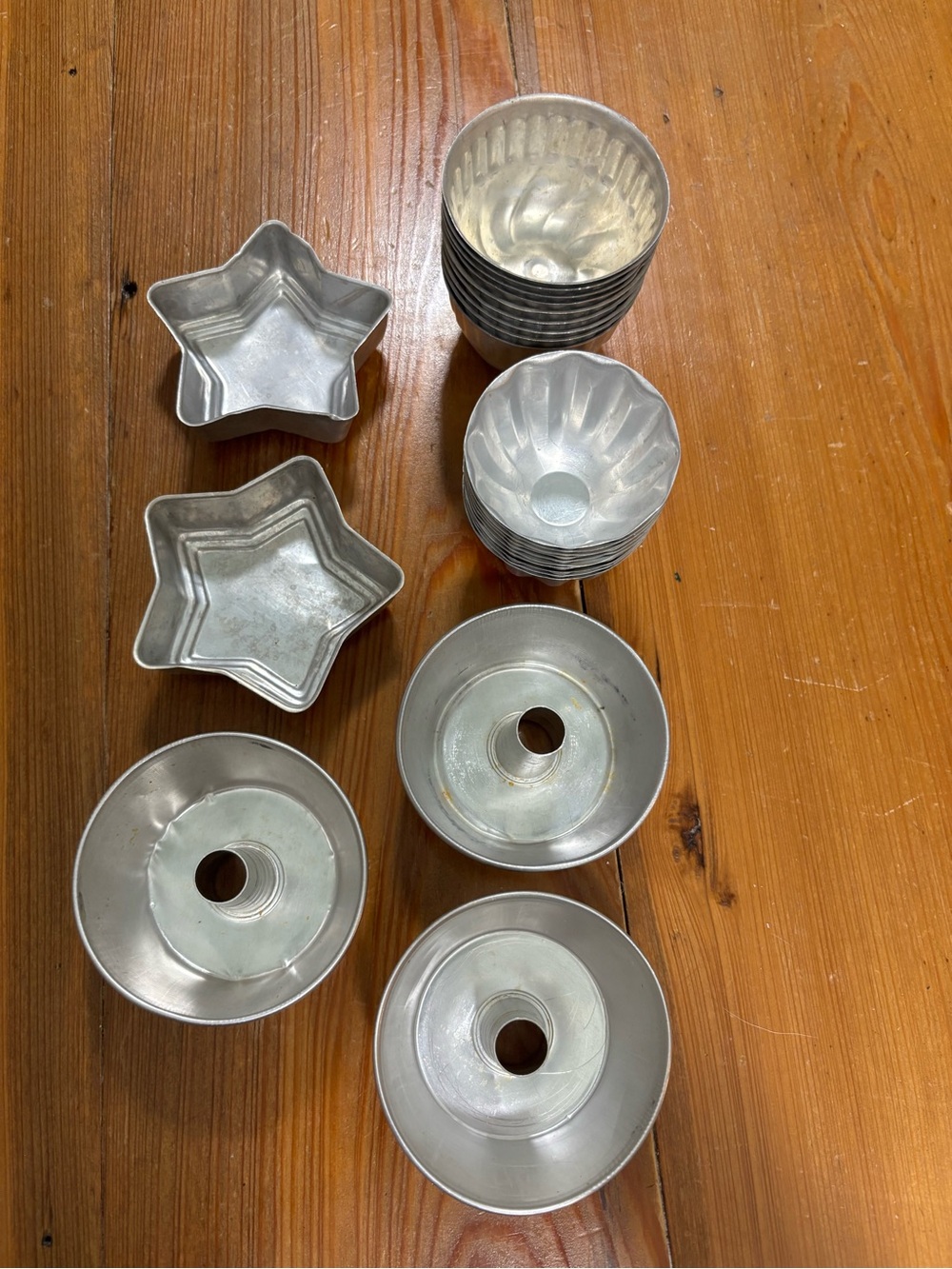 Aluminum Assorted Baking Molds Set